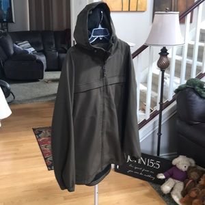 Endurance men’s olive green hooded coat Sz XL (Sku 81)